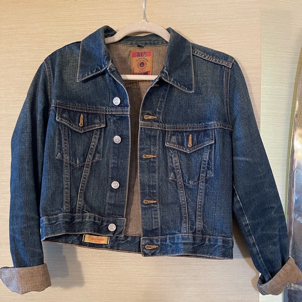 Red Engine Denim Jacket